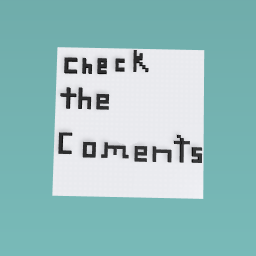Check the coments