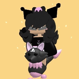 kuromi themed sanrio