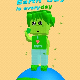 Every day is earth day outfit!