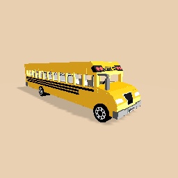 (BlueBird Version) 2016 BlueBird School Bus Model