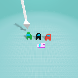 ITS GREEN HE WAS HOLDING A KNIFE OMG