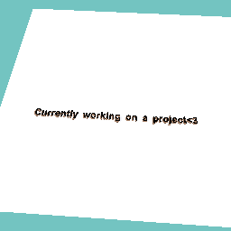 Have this untill i finish my project!!!