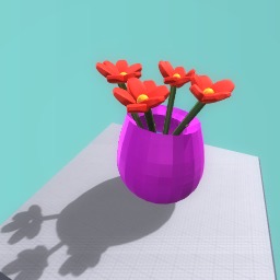 vase with flowers