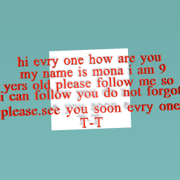 please follow meeeeeee