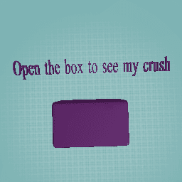 Open the box to see my crush