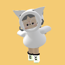 Lil snow bunny