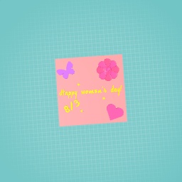 8/3 women’s day card