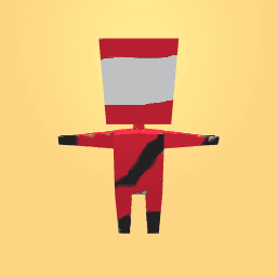 red ninja suit