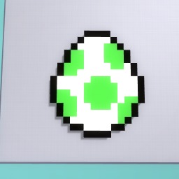 Mario Yoshi Egg PixelArt