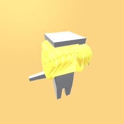 My first ever hair ive made! I can lower!