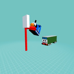 Thomas And Boco Play Basketball