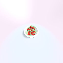 Bowl of kawaii strawberries