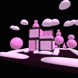 House #3: Pink Mansion