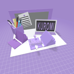 Kuromi desk