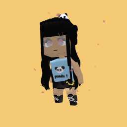 Panda kawaii girl #2