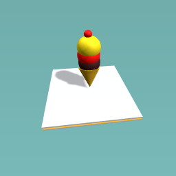 Chocolate banana cherry ice cream