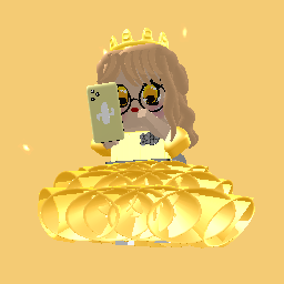 cute yellow queen