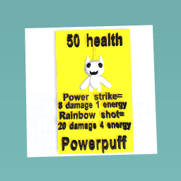 Power puff card