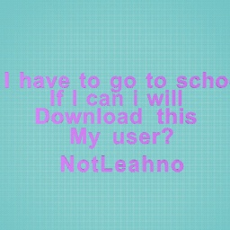 Sorry school happens