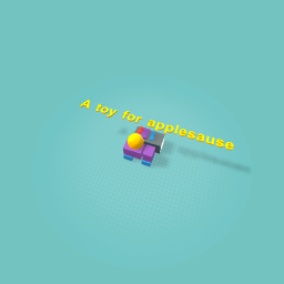 A toy for applesause