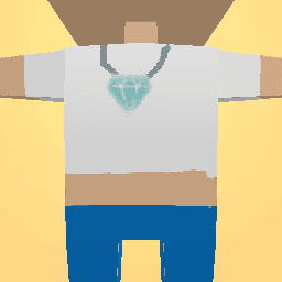 T-shirt and jeans