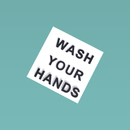 wash your hands kiddos