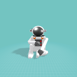 Sitting Astronaut