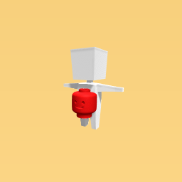 Red lego head backpack