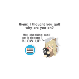 checking mail be like