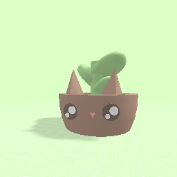 Cat planter