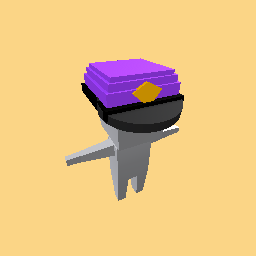 Purple security hat