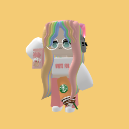 Snack rainbow girl