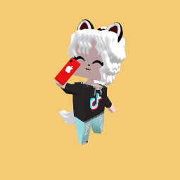 Wolf tik tok girl