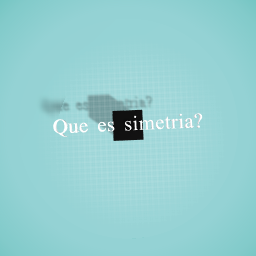 Que es simetria