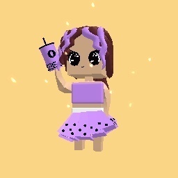 Taro Milk Tea Girl (costume collection)