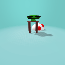 Toad on a stool