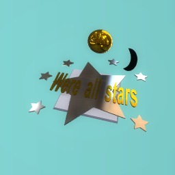 Were all starsnin the solar system! Shining brightly