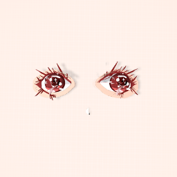 Unfinished anime eye! Planning to do a whole anime face