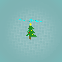 The Christmas tree!