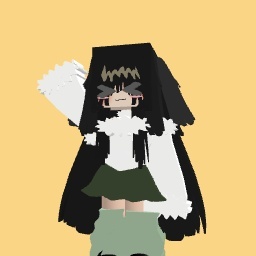 Cute winter girl emo cutsy demure maching smug. Green light green