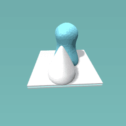 Blue Blob and Teardrop