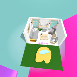 house with among us yard