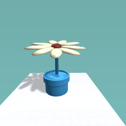 Minecraft Steve As A Flower