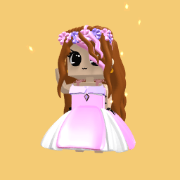 Cute pink and purple gal!