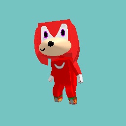 My Knuckles The Echidna Remake
