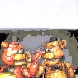 Toy freddy and freddy