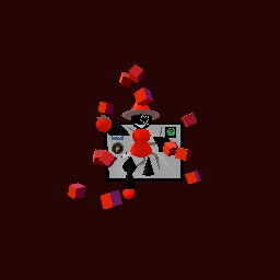 Scary Virus glitch coming out of our computer