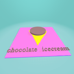 chocolate icecream 2D