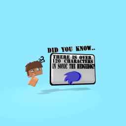 Fun Sonic Fact!!!