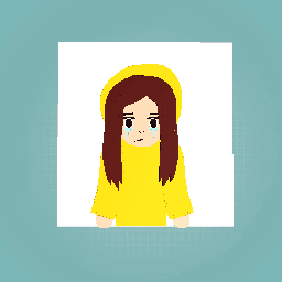 Sad hoodie girl